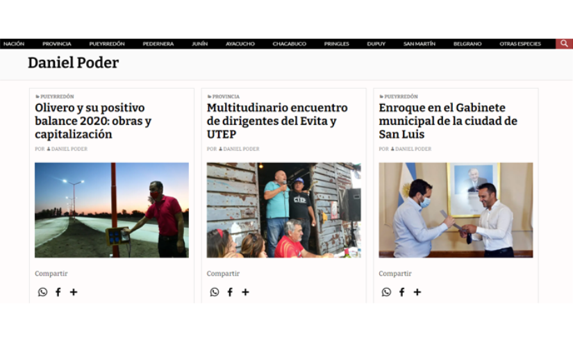 ¿Por qué la web danielpoder.com.ar?