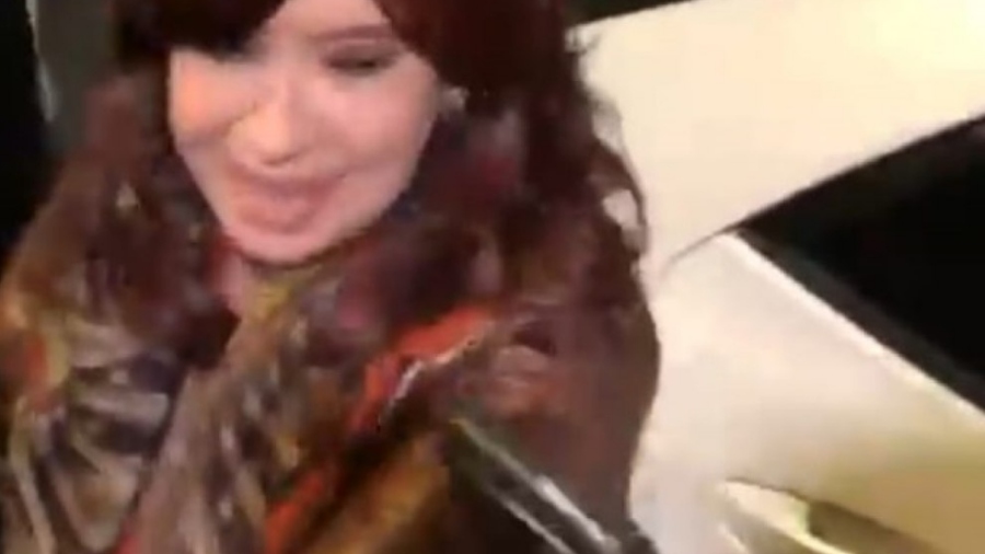 El video del momento del ataque a Cristina