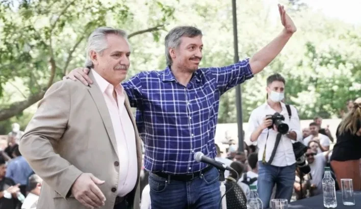 De Fernández a Máximo: «Perón nos enseñó que cuando un compañero habla mal de otro deja de ser peronista»