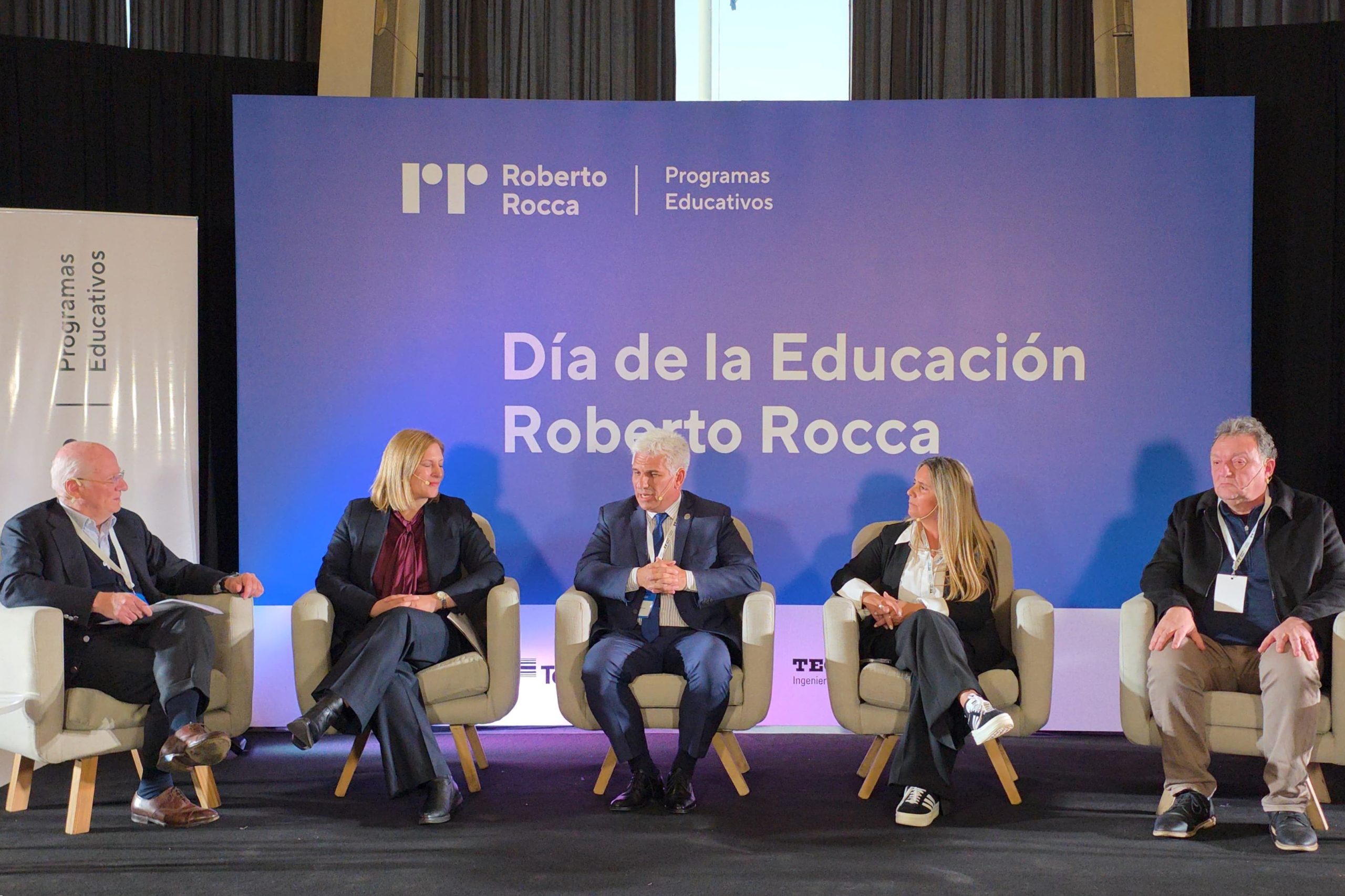 Poggi y Rocca unen visiones: “La educación es motor del progreso”