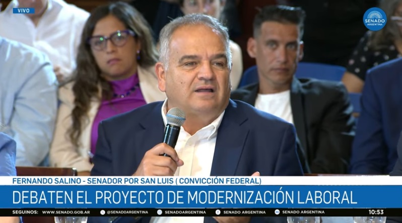 Salino y el apuro del gobierno por la reforma laboral: «Terrorismo legislativo es hacer 17 versiones de lo mismo, todas mal»