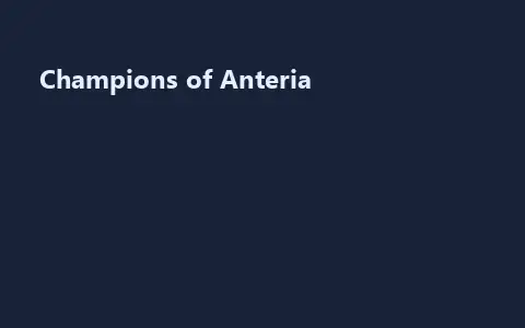 Champions of Anteria