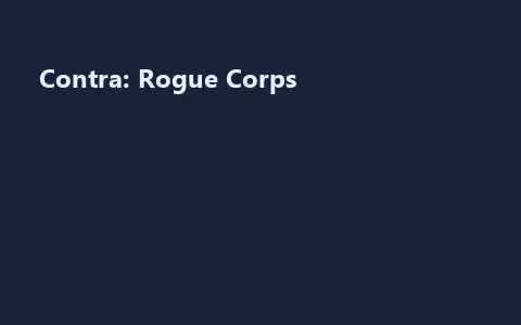 Contra: Rogue Corps