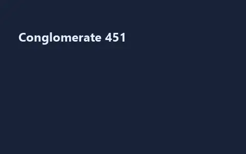 Conglomerate 451