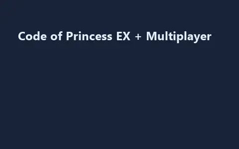 Code of Princess EX + Multiplayer