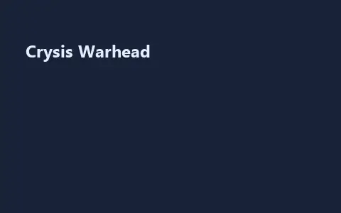 Crysis Warhead
