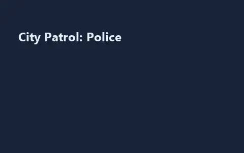 City Patrol: Police