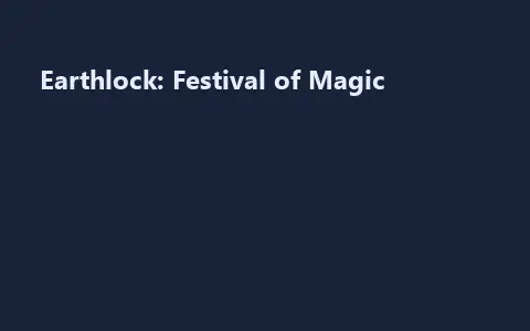Earthlock: Festival of Magic