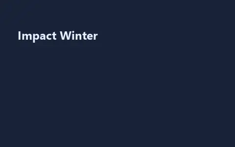 Impact Winter