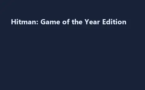 Hitman: Game of the Year Edition