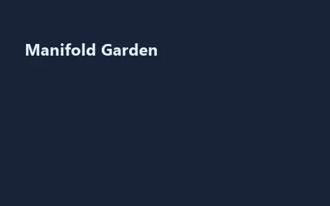 Manifold Garden