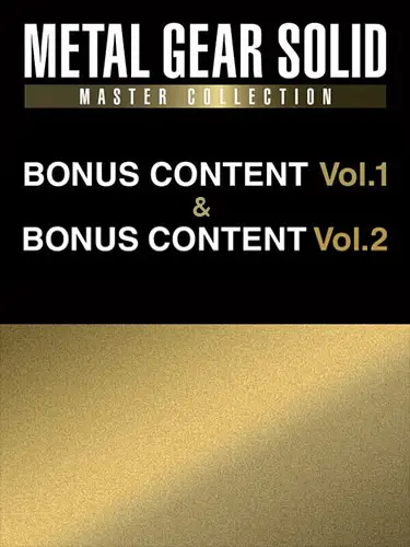 METAL GEAR SOLID: MASTER COLLECTION Vol.1 & Vol.2 BONUS CONTENT