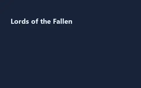 Lords of the Fallen