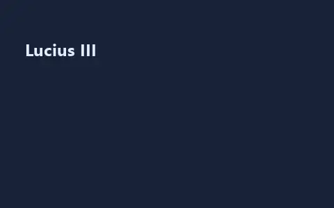 Lucius III