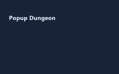 Popup Dungeon