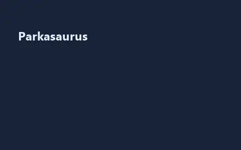 Parkasaurus