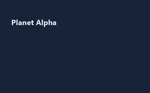 Planet Alpha