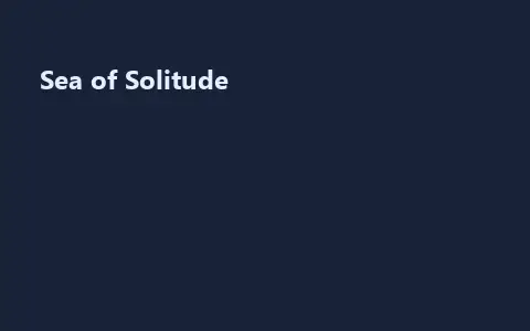 Sea of Solitude