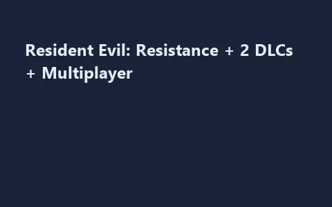 Resident Evil: Resistance + 2 DLCs + Multiplayer
