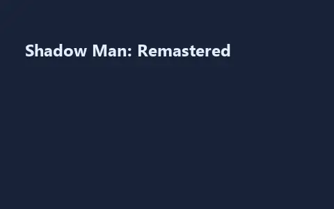 Shadow Man: Remastered