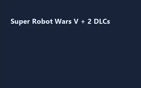 Super Robot Wars V + 2 DLCs