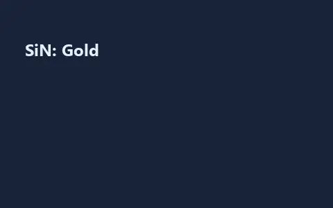 SiN: Gold