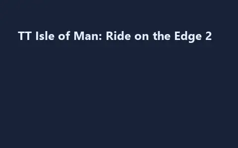 TT Isle of Man: Ride on the Edge 2