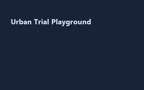 Urban Trial Playground